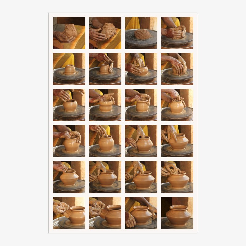 A Potter's Wheel Poster