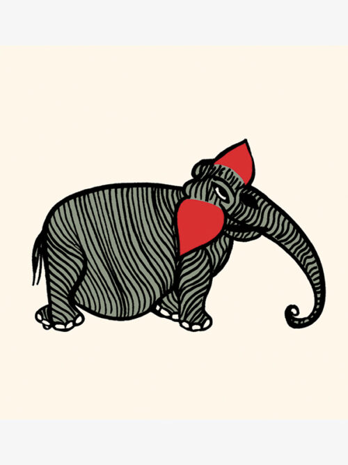Patua Elephant Card