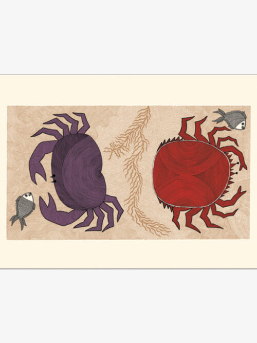 The Crab and the Spider Crab Card