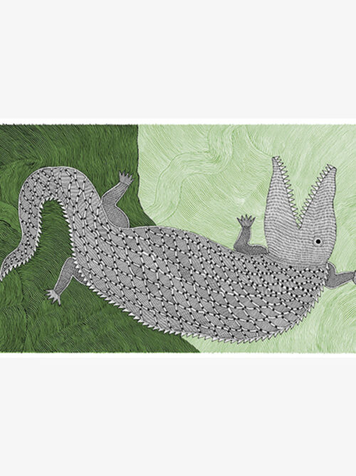 The Crocodile Smile Card