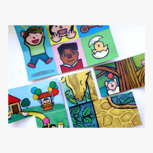 Peek-a-book Set 01