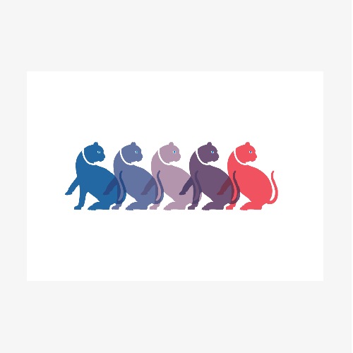 Catward Glances (Red)