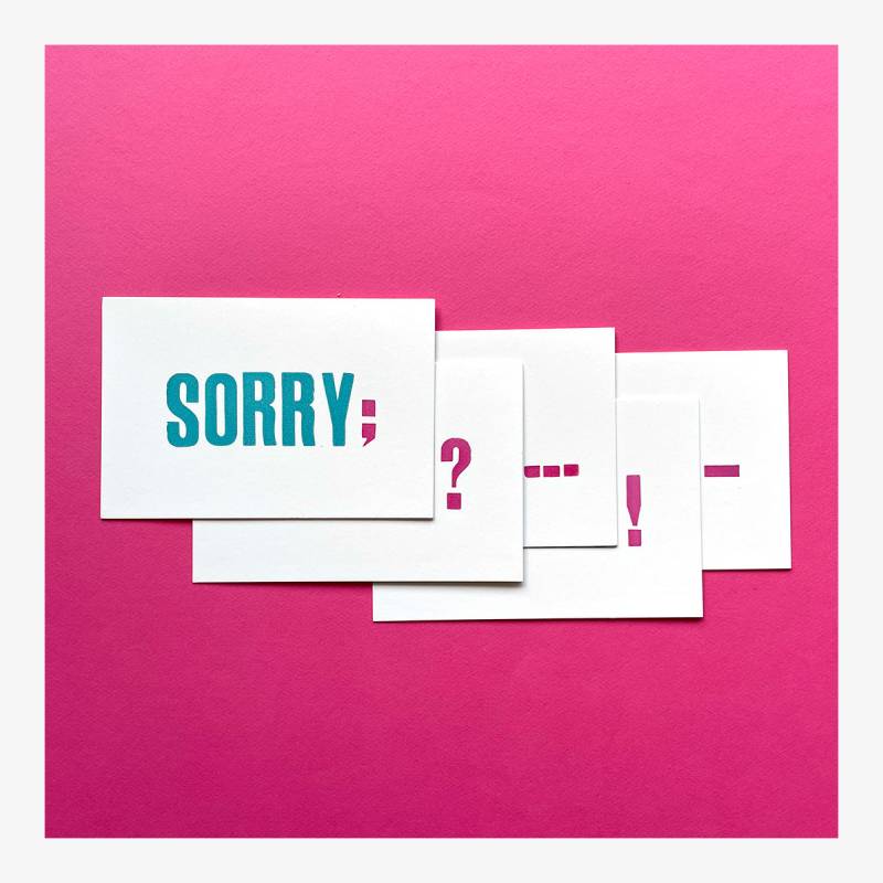 Sorry? Thanks! Mixed Emotion Cards - Image 3