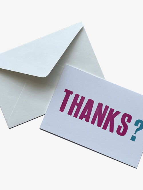Thanks? Card