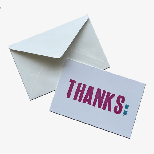 Thanks Card