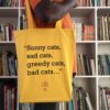 'I Like Cats' Quote Tote